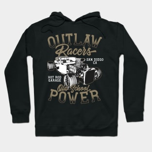 Outlan racers old school power Hoodie